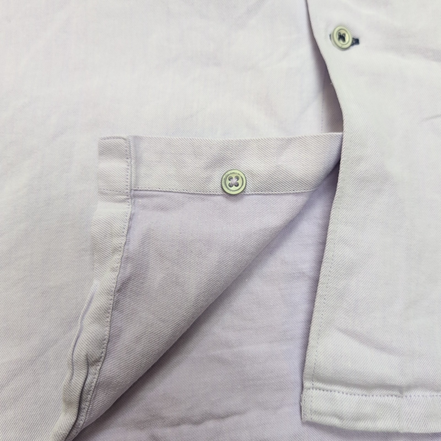 Chemise Nautica Classic Fit XXL Lilas Ramie (Lin) Coton Manches Courtes