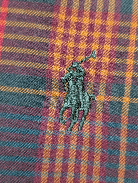 CHEMISE Polo Ralph Lauren homme M Blake carreaux TARTAN 👔