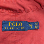 Chemise Polo Ralph Lauren vintage rouge 2 poches taille XL #2619