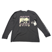 T-shirt Rip Curl Manches Longues 12 Ans Gris Surf Neuf avec Étiquette