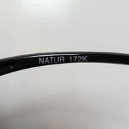 Lunettes de soleil Y2K Natur Optik Germany Bordeaux Brillant Branches La