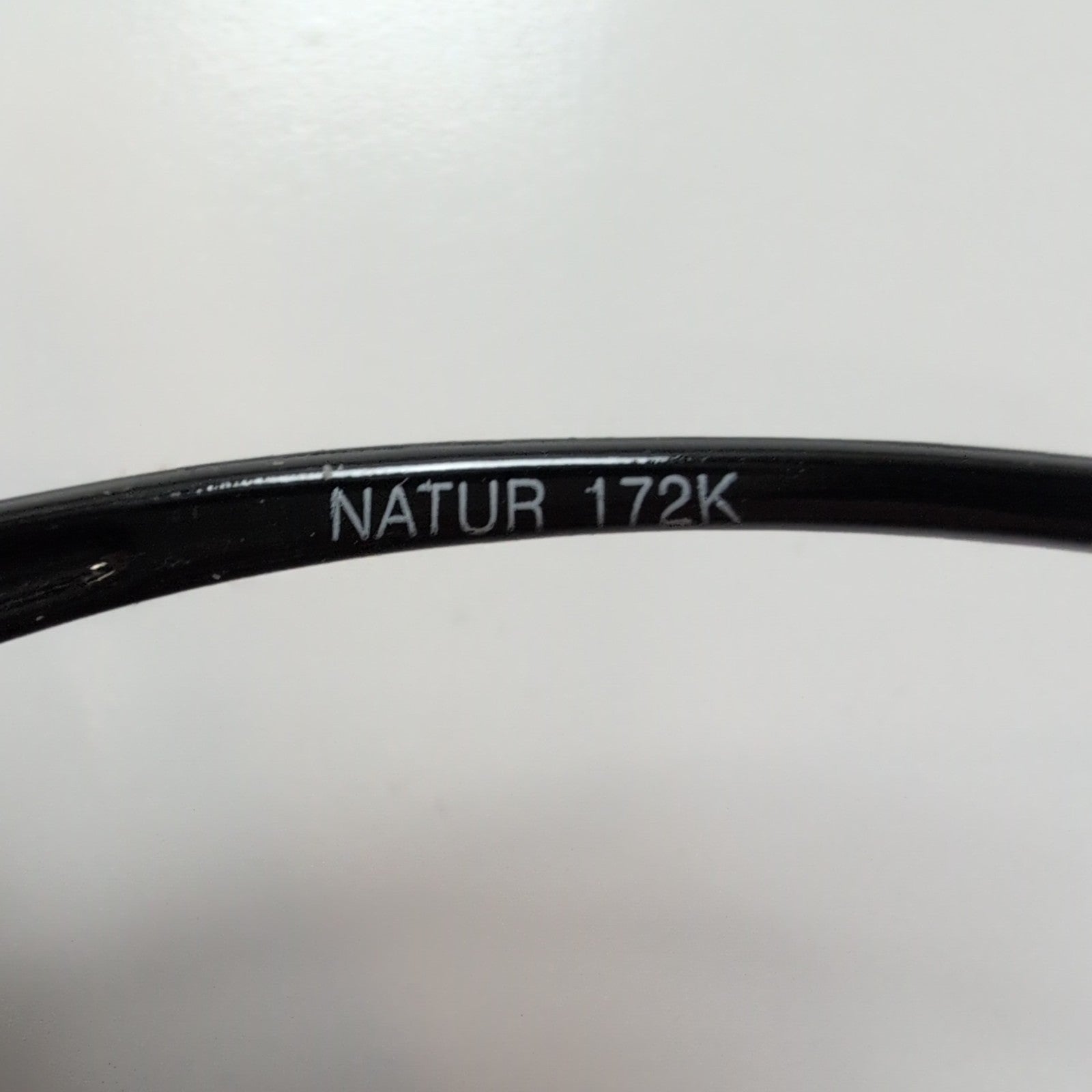 Lunettes de soleil Y2K Natur Optik Germany Bordeaux Brillant Branches La