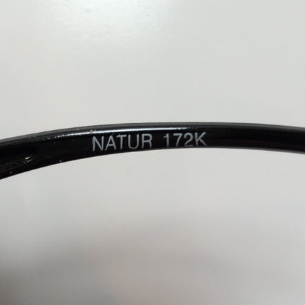 Lunettes de soleil Y2K Natur Optik Germany Bordeaux Brillant Branches La