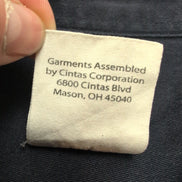 Chemise Workwear Carhartt FR XL bleu marine brodée USA work rare