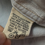 Chemise EDDIE BAUER T.XL TALL Velours Côtelé Vert Pâle Vtg