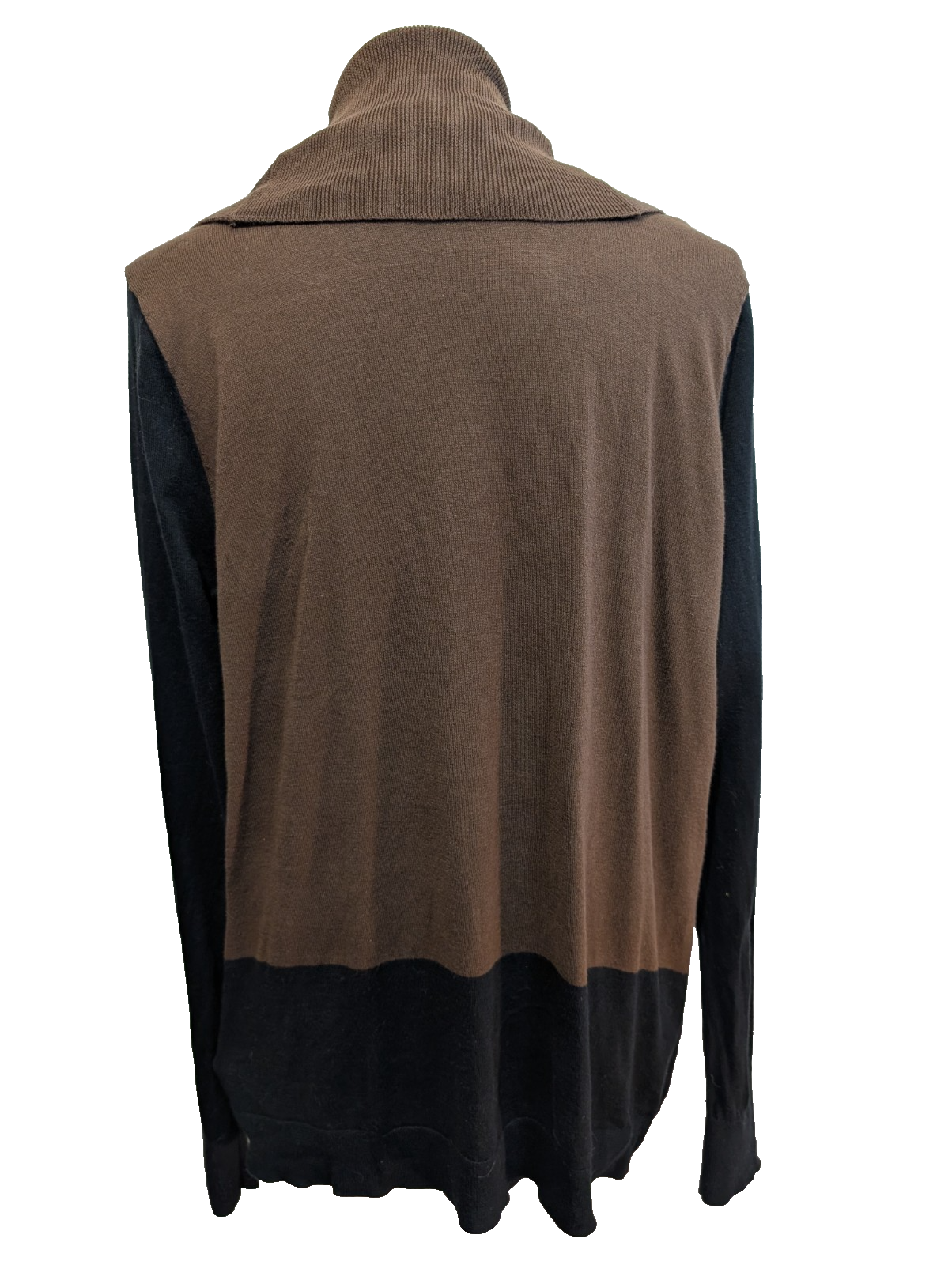 Gilet Lauren Ralph Lauren Femme Marron et Noir Coton Taille L Sans Boutons