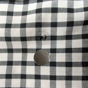 Chemise Polo Ralph Lauren XL Yarmouth Carreaux Noir Blanc Coton Logo Noir