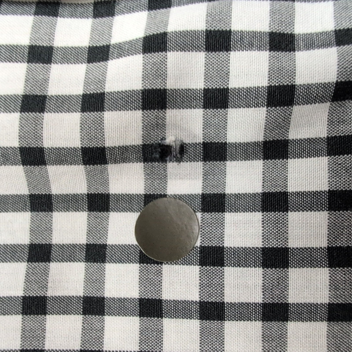 Chemise Polo Ralph Lauren XL Yarmouth Carreaux Noir Blanc Coton Logo Noir
