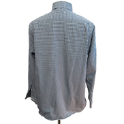 Chemise Tommy Hilfiger à Petits Carreaux Bleu Marine et Blanc 1 Poche - Taille L