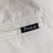 Pantalon Chino POLO RALPH LAUREN Blanc Pur ❄️ Taille W35 L32 ❄️ Classic Fit Chic
