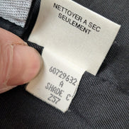 Veste Blazer Liz Claiborne Collection Noir 100% Rayonne Taille M
