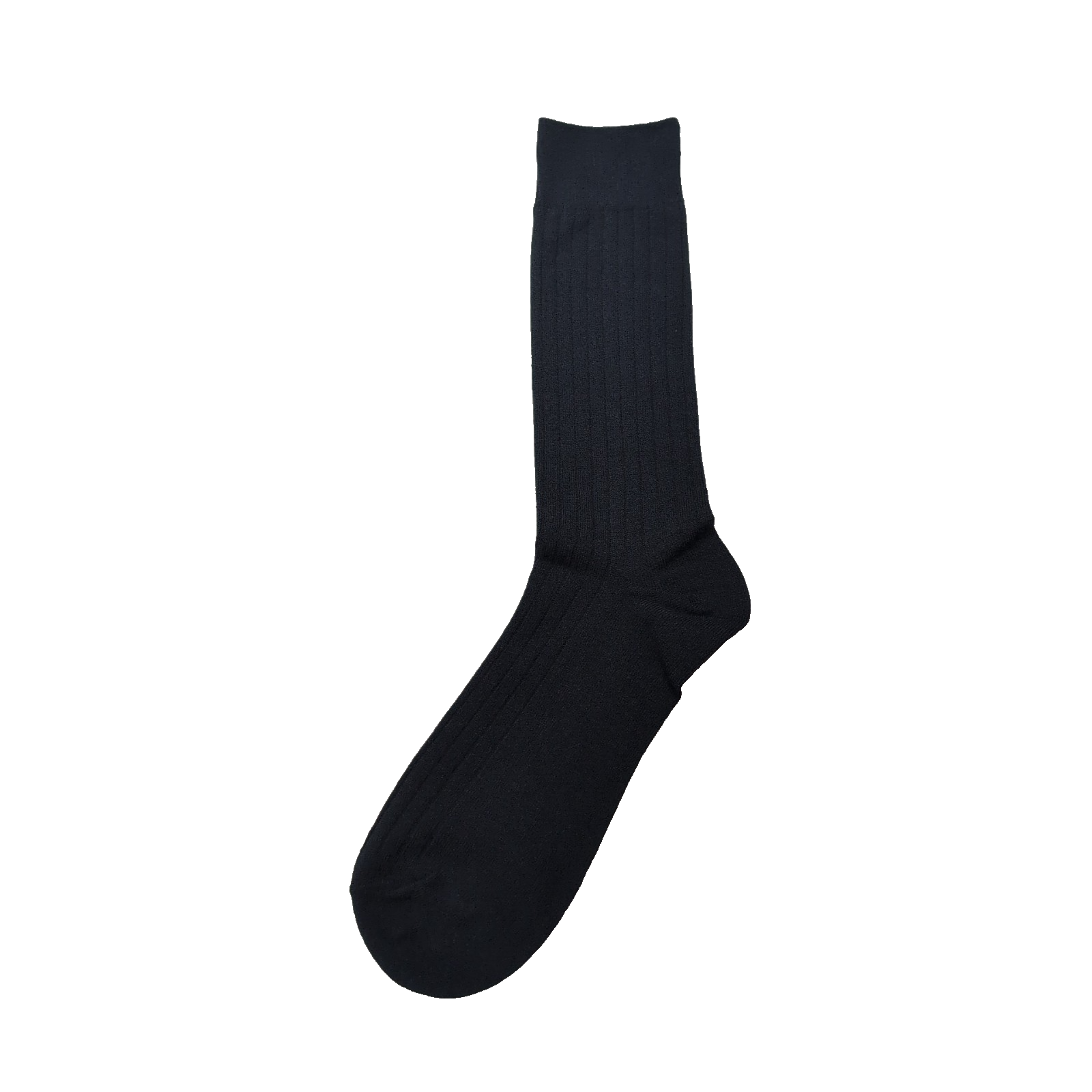 Chaussettes de Bureau / Affaires coton mercerisé côtelées 40/44 – 4 couleurs
