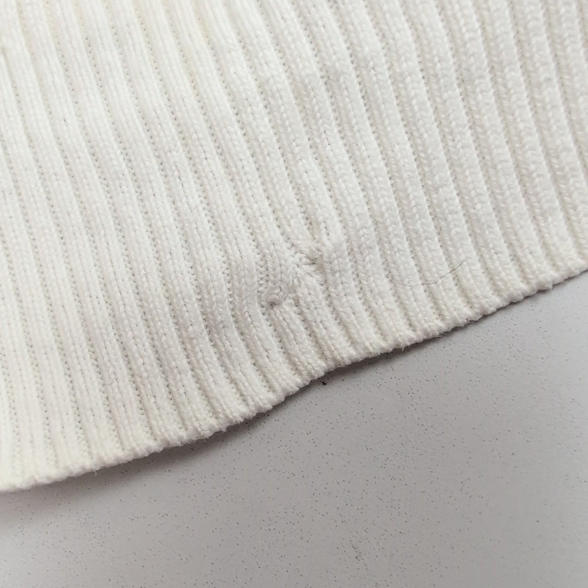 Barbour International Hoodie Pull Femme L Écru Coton Maille Nervurée Capuche