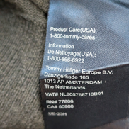 Pull Tommy Hilfiger Gris Chiné - Mélange Soie & Coton - Taille M