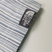 Chemise manches courtes The North Face bleue à rayures taille M #111msch