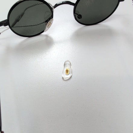 Lunettes de soleil Rondes Hippie Y2K 2 Branches Fines Métal