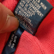 Pull Polo Ralph Lauren Rose Logo Bleu Ciel - 100% Coton Pima - Taille L/XL