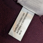 Gilet boutonné Lauren Ralph Lauren Femme coton et nylon bordeaux Taille M