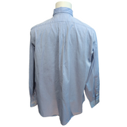 Chemise Ralph Lauren Classic Fit Bleu Clair Logo Bleu Marine XL Coton