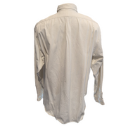 Chemise Ralph Lauren XL Vintage Blanche Coton Lourd Logo Bleu