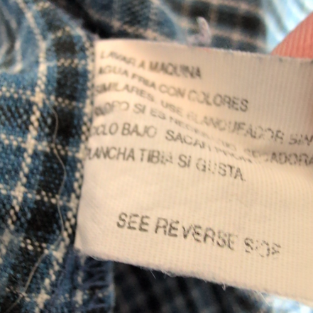 Dickies chemise bleu à carreaux 100% coton 2 poches taille L workwear