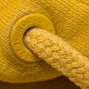 Sweat à capuche Roots Jaune et Gris Logo Poitrine Taille S
