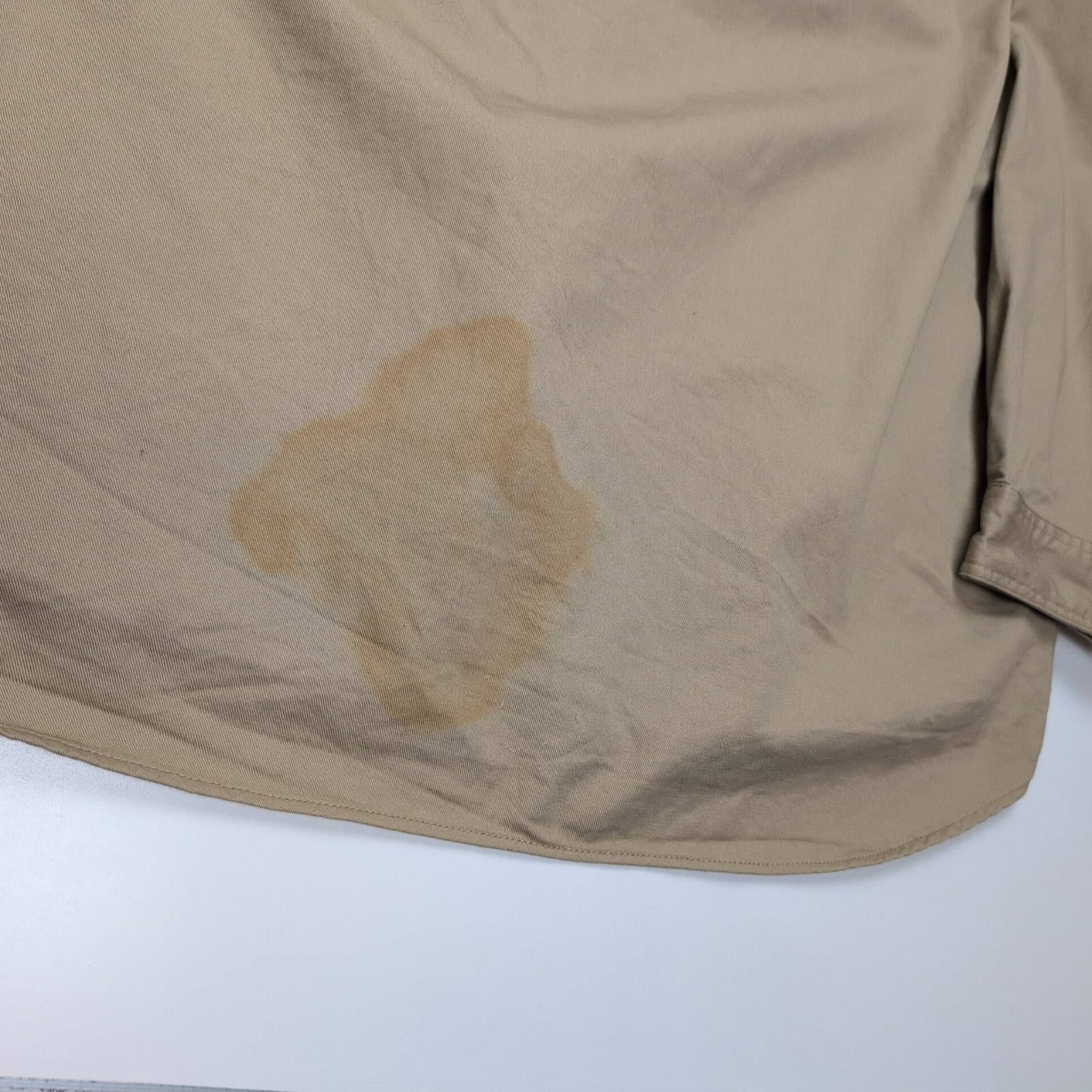 Chemise Carhartt FR 3XL Beige Neuve Étiquette Workwear manches longues