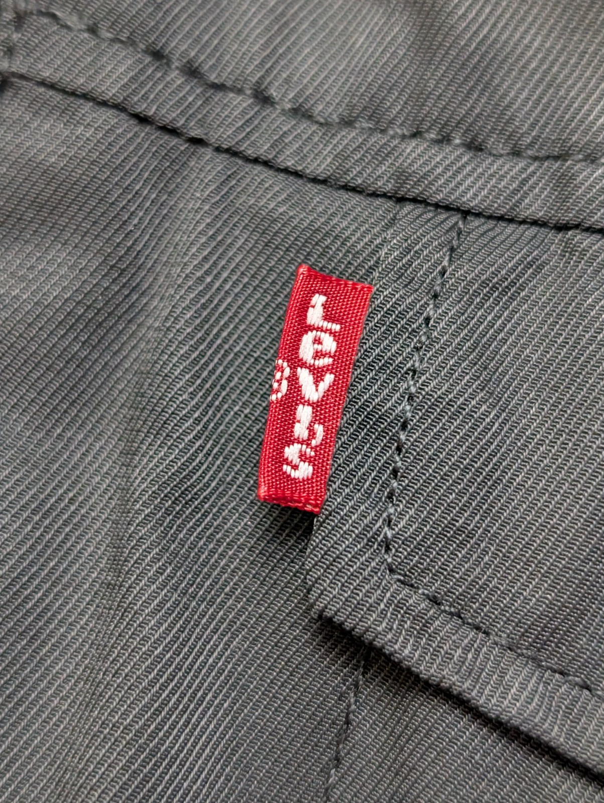 Parka levis noir capuche sherpa Nylon Femme M TBE | 295BSR