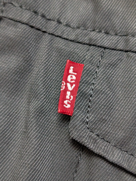 Parka levis noir capuche sherpa Nylon Femme M TBE | 295BSR