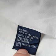 Pantalon chino Polo Golf Ralph Lauren W40 L32 blanc écusson brodé