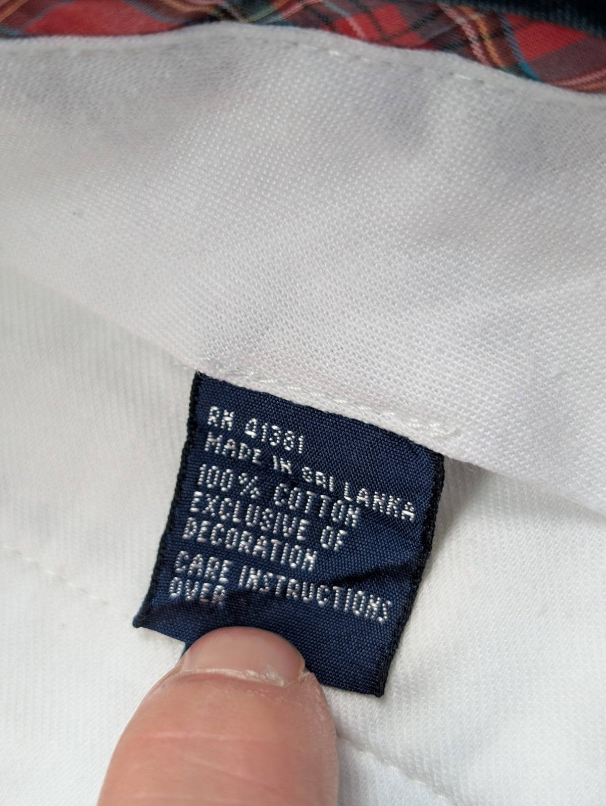 Pantalon chino Polo Golf Ralph Lauren W40 L32 blanc écusson brodé