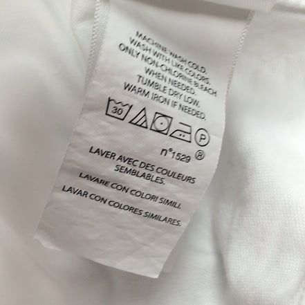 Chemise Shirt Ralph Lauren Blanche Slim Fit Button Down Manches Courtes M