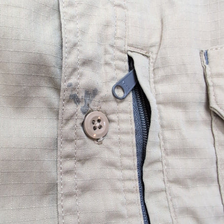 Chemise Carhartt XL Crème Ripstop Ventilée Workwear manches longues