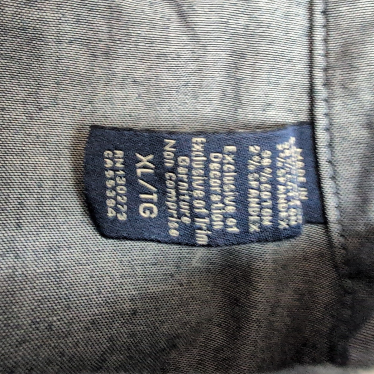 Chemise Wrangler Flex Coton Stretch Manches Courtes 2 Poches Taille XL