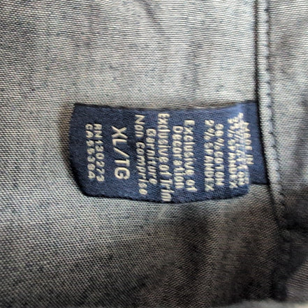 Chemise Wrangler Flex Coton Stretch Manches Courtes 2 Poches Taille XL
