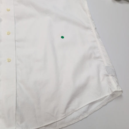 Chemise Lauren Ralph Lauren Slim Fit L XL Blanche 100% Coton Manches longues
