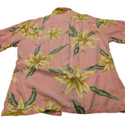 Chemise hawaïenne rose Hilo Hattie made in Hawaii taille M