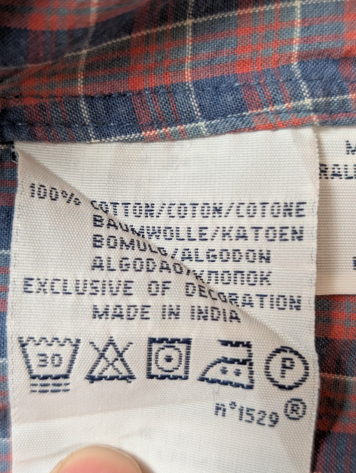 Chemise Polo Ralph Lauren Bleu blanc rouge à carreaux Taille XL - Excellent état