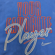 NIKE Dri-FIT T-SHIRT The Tee XL Coast To Coast Bleu Sportwear |108T
