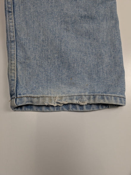 Jean Wrangler Homme Vintage Bleu Clair W38 L34 Denim Pantalon Coupe Droite Chic