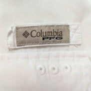 Chemise COLUMBIA PFG Homme XL Blanche Manches Courtes 4 Poches Texas A&M