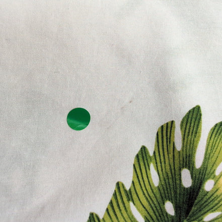 Chemise Hawaïenne RJC XL Floral Blanc 100% Coton Boutons RJC Ltd Hawaii