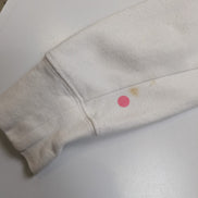 The North Face Sweat à Capuche Blanc Logo Bleu Marine - Taille M Femme