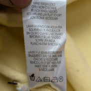 Pull Calvin Klein Jaune Col Roulé à Cordon & Poches - Taille L/XL