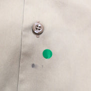 Chemise Dickies S / M Beige Crème 14.5 Coton Polyester Manches Longues