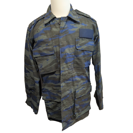 Veste militaire camouflage bleu marine kaki Taille M Army Combat