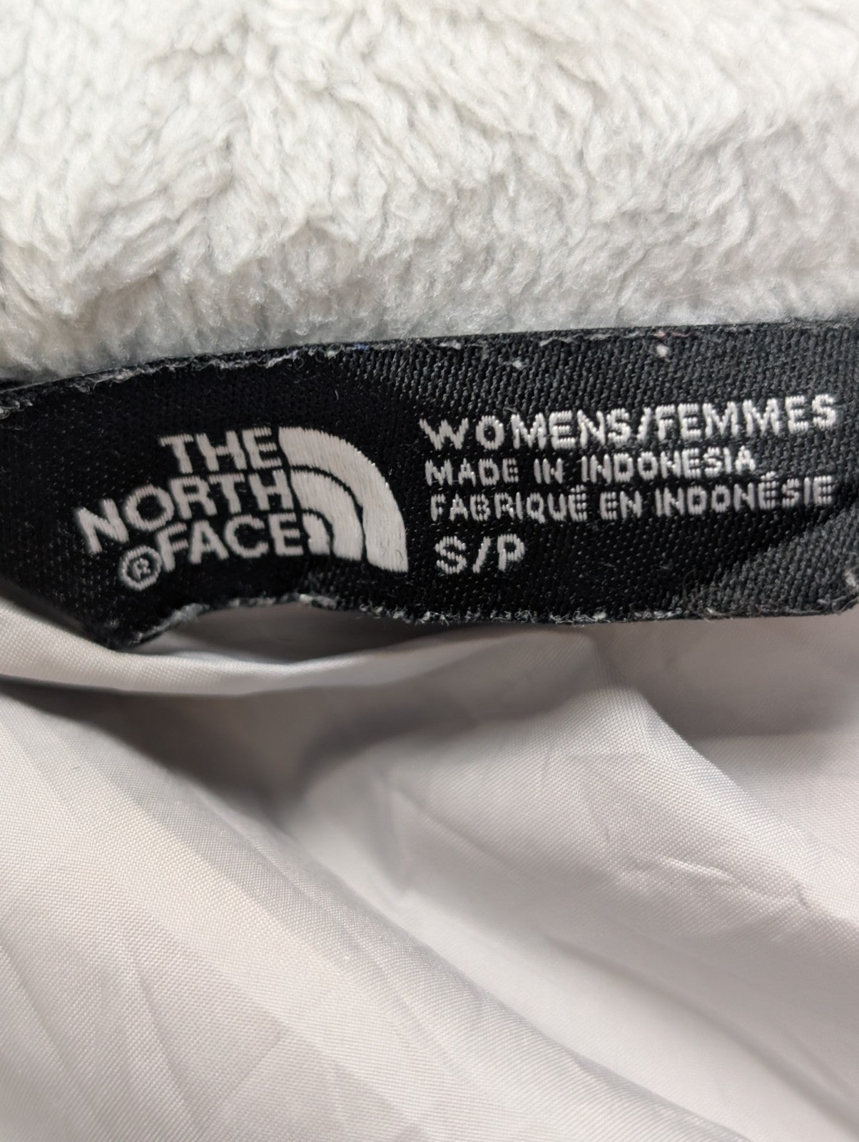 este Doudoune The North Face Femme Blanc & Gris Outdoor - Taille S