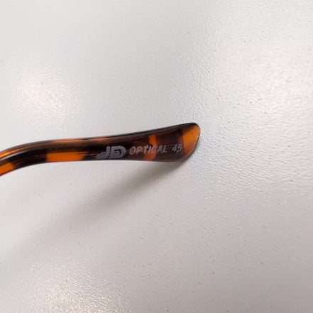 Lunettes de soleil Y2K Branche fine Aviateur Bronze Bois Vert Foncé JD Optical