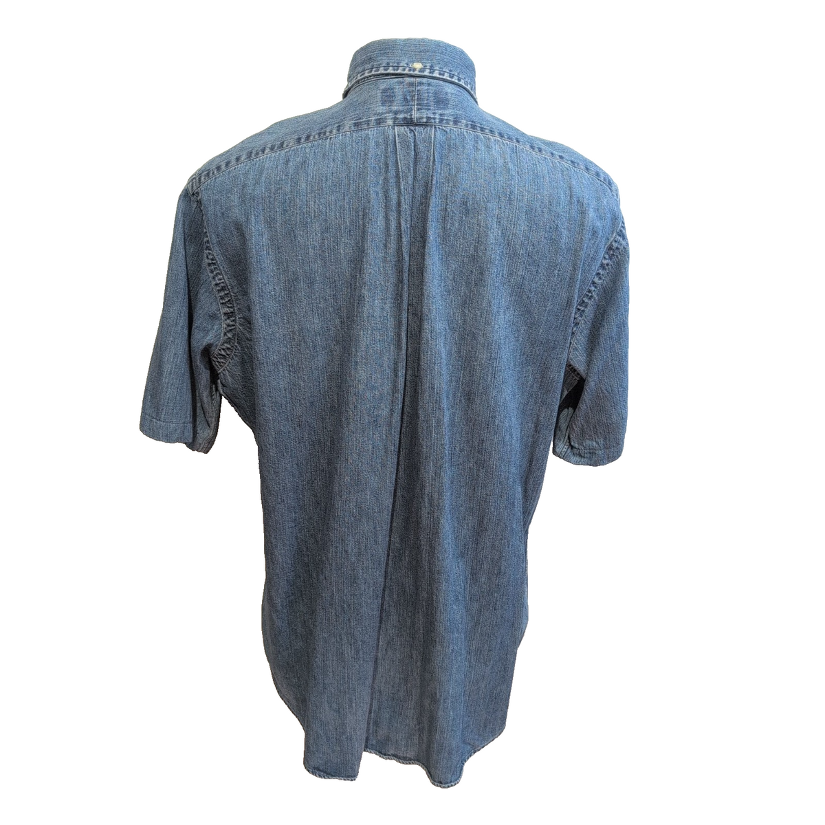 Chemise Ralph Lauren Classic Fit L Jean Bleu Manches Courtes