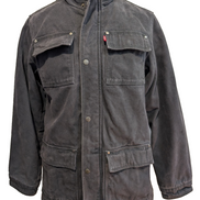 Manteau Mi-Long homme LEVI'S Coton Épais Doublé Motif Aztèque - Taille S